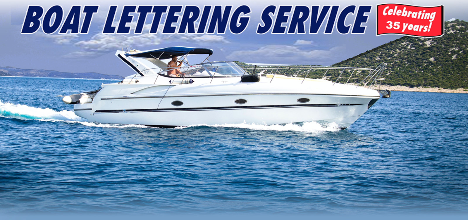 boat lettering service, fort lauderdale, pompano beach, south florida, boca raton