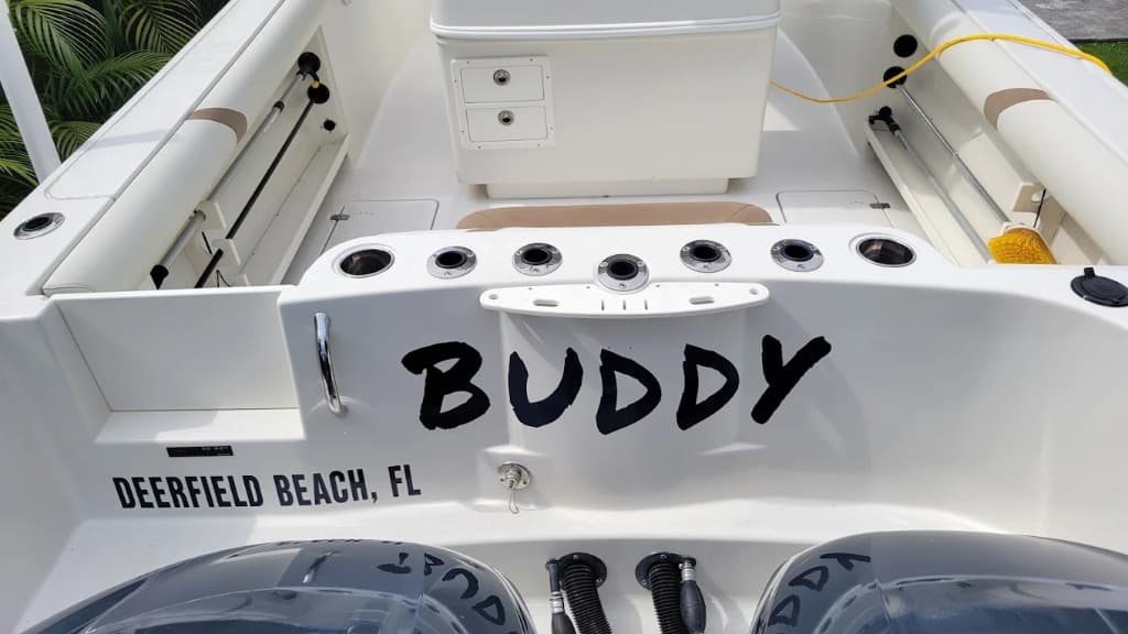 Buddy lettering, Deerfield Beach, FL