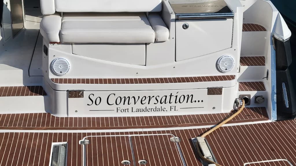 So Conversation... lettering, Fort Lauderdale, FL