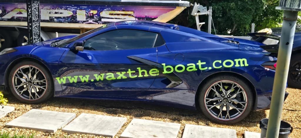 Wax the Boat lettering, Vehicle lettering